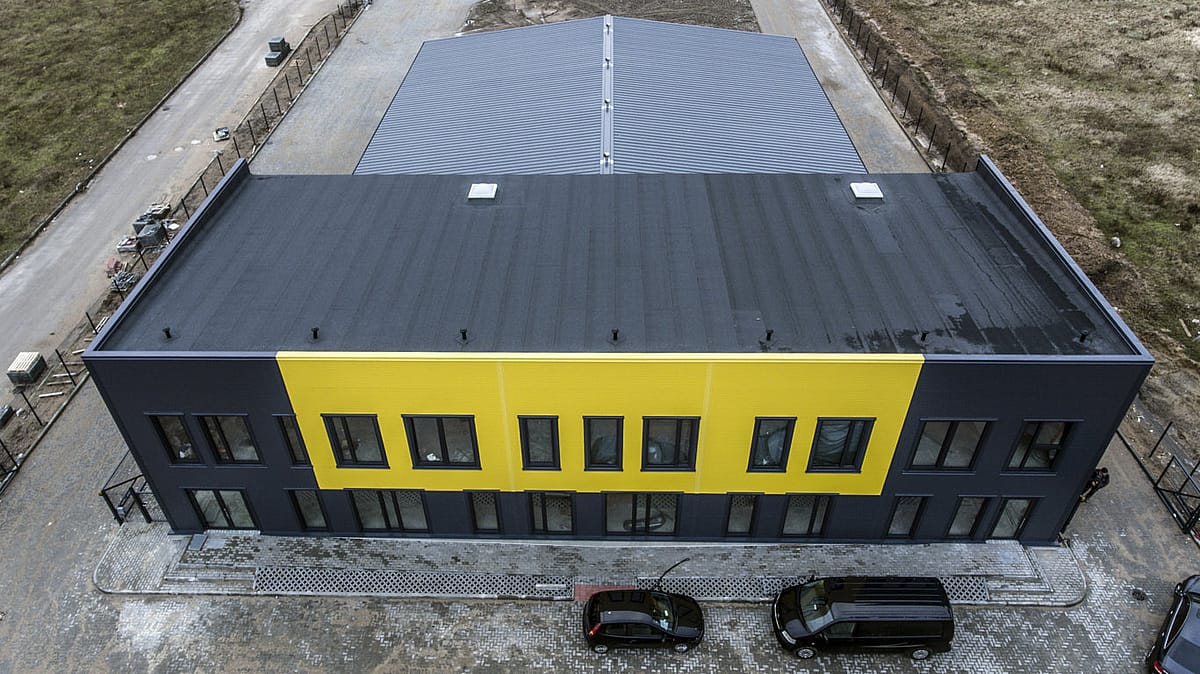 Siltas sandelis ir administracines patalpos - Klaipedos raj