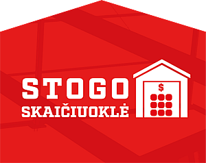Stogo dangos skaičiuoklė | Borga