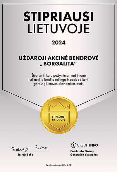 Stipriausi Lietuvoje 2024