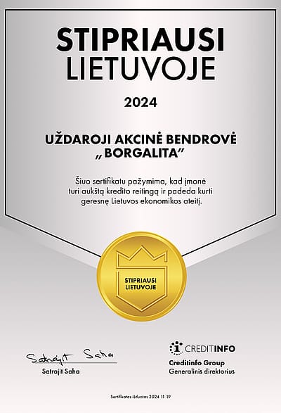 Stipriausi Lietuvoje 2024