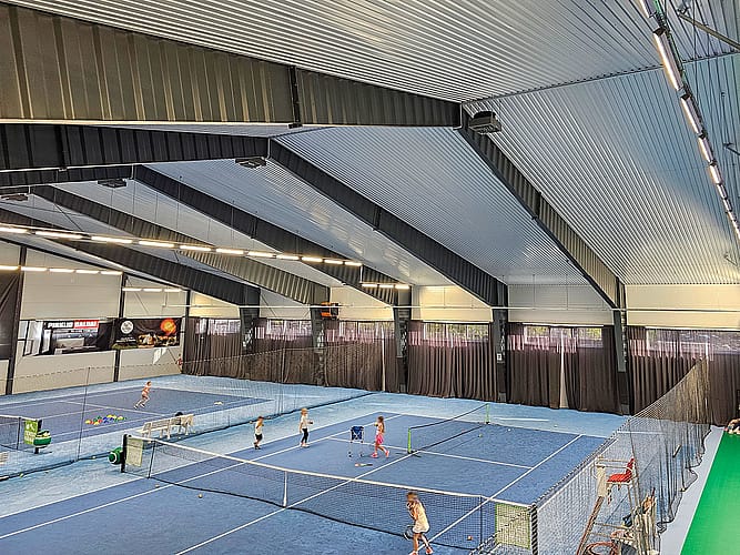 Padelio ir teniso arena | Borga